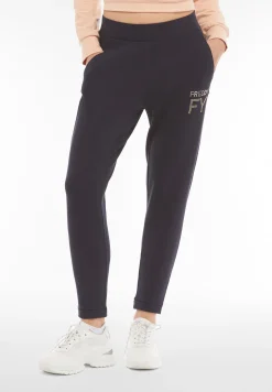 Freddy Pantaloni in french terry modal 7/8 con risvolto sul fondo-Donna Ginnastica|Pantaloni Sportivi