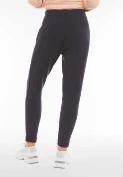 Freddy Pantaloni in french terry modal 7/8 con risvolto sul fondo-Donna Ginnastica|Pantaloni Sportivi
