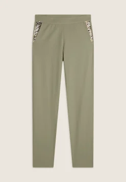 Freddy Pantaloni in jersey con apertura tasche animalier-Donna Pantaloni Sportivi|Tutti I Pantaloni