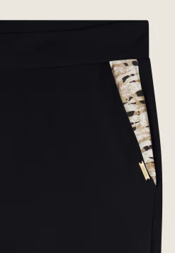 Freddy Pantaloni in jersey con apertura tasche animalier-Donna Pantaloni Sportivi|Tutti I Pantaloni