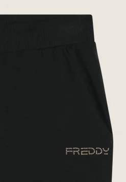 Freddy Pantaloni in jersey con fondo a polsino in costina-Donna Padel|Pilates