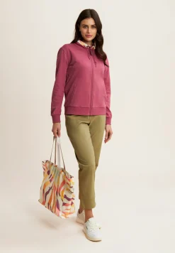 Freddy Pantaloni in popeline elasticizzato regular fit-Donna Pantaloni Sportivi|Tutti I Pantaloni
