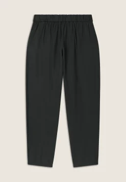 Freddy Pantaloni in Twill di Lyocell lunghezza cropped-Donna Pantaloni Sportivi