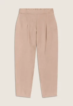 Freddy Pantaloni in Twill di Lyocell lunghezza cropped-Donna Pantaloni Sportivi