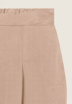 Freddy Pantaloni in Twill di Lyocell lunghezza cropped-Donna Pantaloni Sportivi