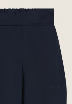 Freddy Pantaloni in Twill di Lyocell lunghezza cropped-Donna Pantaloni Sportivi