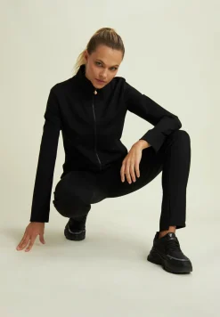 Freddy Pantaloni in viscosa con fondo asimmetrico-Donna Pantaloni Sportivi
