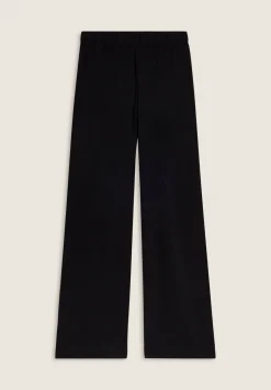 Freddy Pantaloni in viscosa effetto lino con ampi spacchi laterali-Donna Pantaloni Sportivi|Tutti I Pantaloni