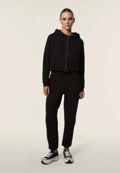 Freddy Pantaloni jogger donna in felpa garzata con elastico logato-Donna Pantaloni Sportivi|Tutti I Pantaloni