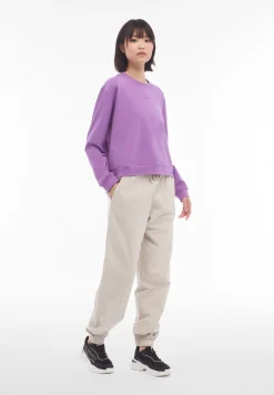 Freddy Pantaloni joggers donna in tessuto popeline tinto in capo-Donna Pantaloni Sportivi|Tutti I Pantaloni