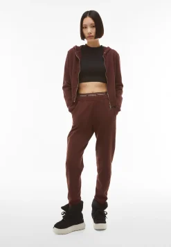Freddy Pantaloni joggers in felpa invernale con elastico logato-Donna Pantaloni Sportivi|Tutti I Pantaloni