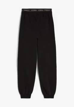 Freddy Pantaloni joggers in felpa invernale con elastico logato-Donna Pantaloni Sportivi|Tutti I Pantaloni