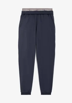Freddy Pantaloni joggers in jersey con elastico logato scopribile-Donna Pantaloni Sportivi|Tutti I Pantaloni