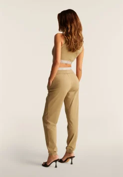 Freddy Pantaloni joggers in jersey con elastico logato scopribile-Donna Pantaloni Sportivi|Tutti I Pantaloni
