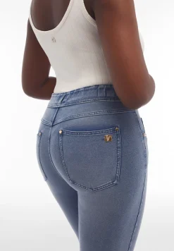 Freddy Pantaloni N.O.W.® jersey denim vita alta e spacchi sul fondo-Donna Jeans E Pantaloni|Tutti I Pantaloni