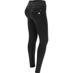 Freddy Pantaloni N.O.W.® skinny a vita alta in jersey denim-Donna Jeans E Pantaloni|Tutti I Pantaloni
