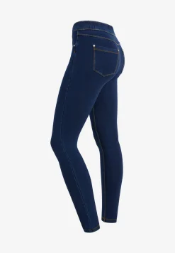 Freddy Pantaloni N.O.W.® skinny a vita media in jersey denim-Donna Jeans E Pantaloni