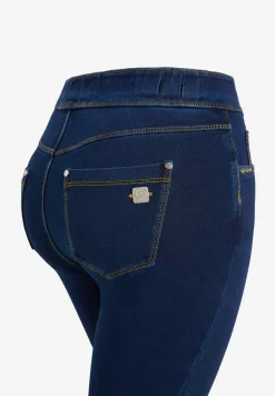 Freddy Pantaloni N.O.W.® skinny a vita media in jersey denim-Donna Jeans E Pantaloni