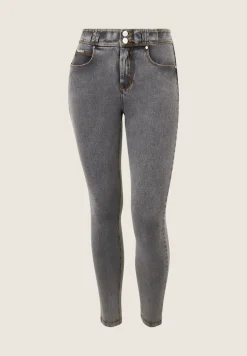 Freddy Pantaloni N.O.W.® skinny a vita media in jersey denim-Donna Jeans E Pantaloni