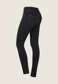 Freddy Pantaloni N.O.W.® skinny a vita media in jersey denim-Donna Jeans E Pantaloni