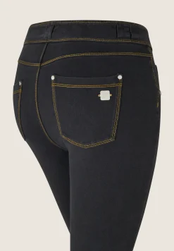 Freddy Pantaloni N.O.W.® skinny a vita media in jersey denim-Donna Jeans E Pantaloni