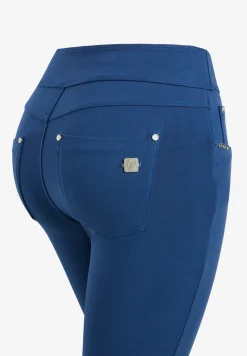 Freddy Pantaloni N.O.W.® skinny vita media risvoltabile in jersey-Donna Jeans E Pantaloni