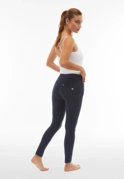 Freddy Pantaloni N.O.W.® skinny vita media risvoltabile in jersey-Donna Jeans E Pantaloni