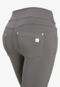 Freddy Pantaloni N.O.W.® skinny vita media risvoltabile in jersey-Donna Jeans E Pantaloni