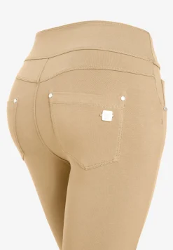 Freddy Pantaloni N.O.W.® skinny vita media risvoltabile in jersey-Donna Jeans E Pantaloni
