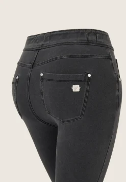 Freddy Pantaloni N.O.W.® skinny vita media in jersey effetto denim-Donna Jeans E Pantaloni|Tutti I Pantaloni