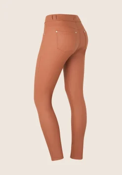 Freddy Pantaloni N.O.W.® skinny vita media in similpelle ecologica-Donna Jeans E Pantaloni|Tutti I Pantaloni