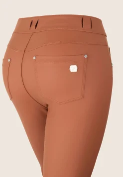 Freddy Pantaloni N.O.W.® skinny vita media in similpelle ecologica-Donna Jeans E Pantaloni|Tutti I Pantaloni