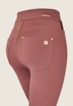 Freddy Pantaloni N.O.W. traspiranti vita alta e dettagli cut out-Donna Jeans E Pantaloni