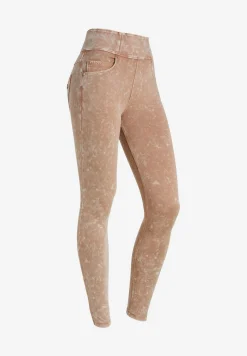 Freddy Pantaloni N.O.W.® vita risvoltabile in jersey marble wash-Donna Jeans E Pantaloni|Tutti I Pantaloni