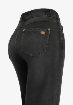 Freddy Pantaloni N.O.W.® wide leg vita alta in jersey effetto denim-Donna Tutti I Pantaloni|Jeans E Pantaloni