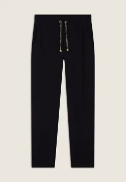 Freddy Pantaloni regular con spacchi e coulisse animalier-Donna Pantaloni Sportivi|Tutti I Pantaloni