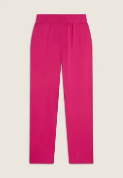 Freddy Pantaloni regular fit con fondo dritto con piccoli spacchi-Donna Pilates|Ginnastica
