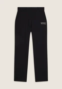 Freddy Pantaloni regular fit con fondo dritto con piccoli spacchi-Donna Pilates|Ginnastica