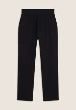 Freddy Pantaloni regular fit con fondo dritto con piccoli spacchi-Donna Pilates|Ginnastica