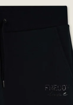 Freddy Pantaloni regular fit con gamba dritta e coulisse-Donna Ginnastica|Pantaloni Sportivi