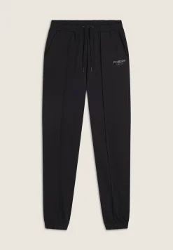 Freddy Pantaloni Regular Fit in French Terry con Elastico sul Fondo-Donna Pantaloni Sportivi