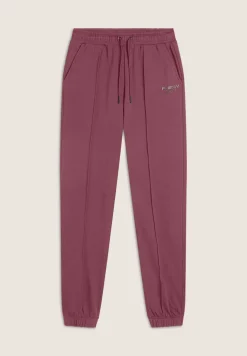 Freddy Pantaloni Regular Fit in French Terry con Elastico sul Fondo-Donna Pantaloni Sportivi