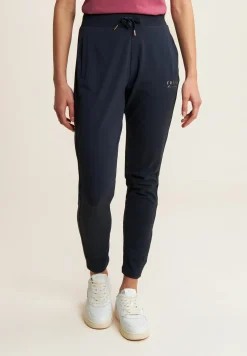 Freddy Pantaloni regular fit in jersey con fondo dritto aderente-Donna Pilates|Ginnastica