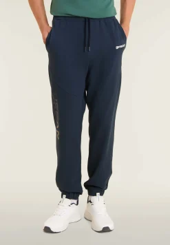 Freddy Pantaloni regular in felpa con stampa lucida e cuciture-Uomo Pantaloni Sportivi