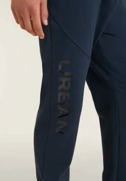 Freddy Pantaloni regular in felpa con stampa lucida e cuciture-Uomo Pantaloni Sportivi