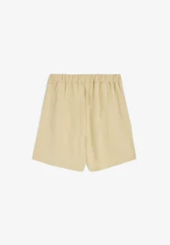 Freddy Pantaloni short da donna in lino viscosa con gamba ampia-Donna Padel|Shorts
