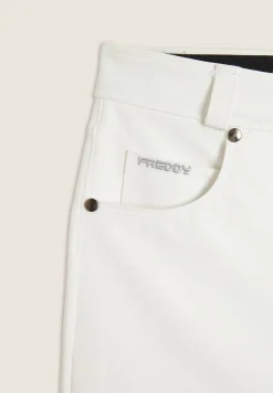 Freddy Pantaloni skinny in similpelle con logo ricamato-Donna Jeans E Pantaloni|Tutti I Pantaloni
