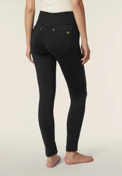 Freddy Pantaloni Skinny in Tessuto D.I.W.O.® Brushed a Vita Alta-Donna Jeans E Pantaloni