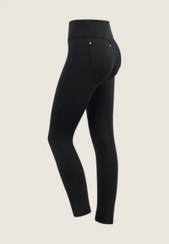 Freddy Pantaloni Skinny in Tessuto D.I.W.O.® Brushed a Vita Alta-Donna Jeans E Pantaloni