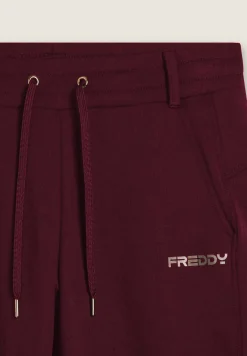 Freddy Pantaloni slim fit con spacchi laterali-Donna Pilates|Ginnastica